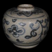 Petit vase en gr�s verniss�